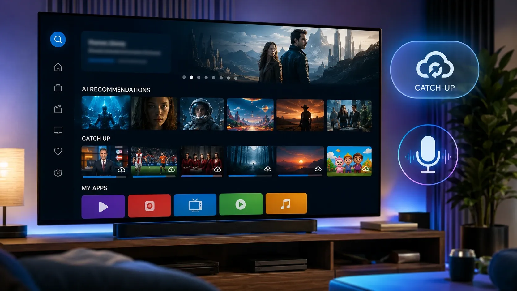 As novidades da IP TV em 2026 — IA, arquivo na nuvem, voz e interface moderna