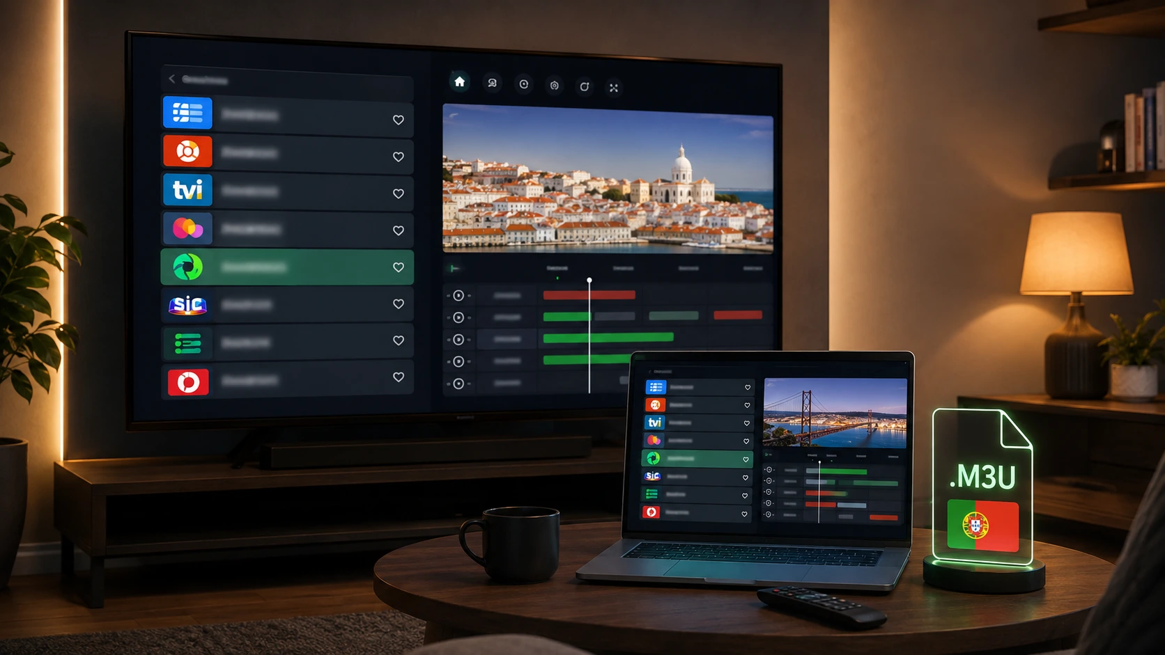 Listas M3U IPTV Portugal — Onde Encontrar, Riscos e as Legais em 2026